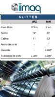 Corte en cintas de acero